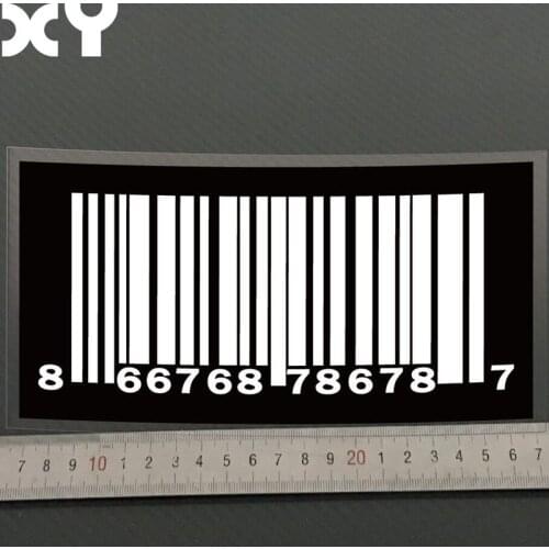 Waterproof Cool Vinyl Wrap Reflective Tapebar Code Cover the Scratch Car Stickers Automobiles Decals Drop Shipping