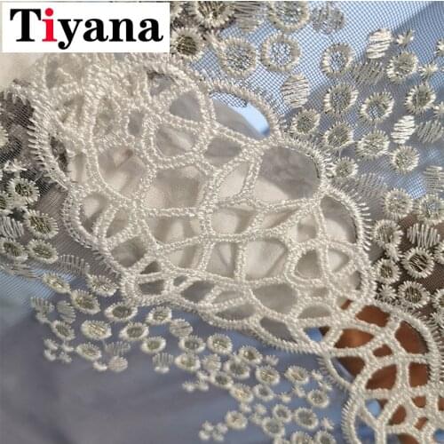 Bird Nest Hollow Embroidered Window Screen Curtain Modern Simple Tulle Fabric For Balcony Living Room Decoration Curtain ZH474Z