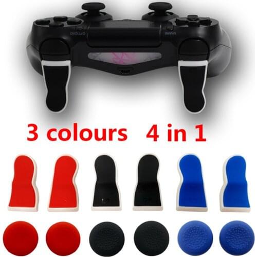10 Sets Anti Slip L2 R2 Extended Trigger Buttons Cover Kit For Sony PlayStation PS4 Controller