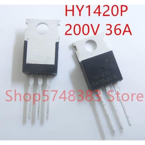 10PCS/LOT 100% new original HY1420P HY1420 200V 36A TO-220