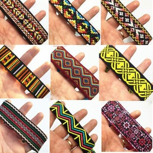 3M/Lot Lace Trim Vintage Embroidered Lace Trim Bridal Sewing Lace Fabric Rose Floral Dress Edge HB04