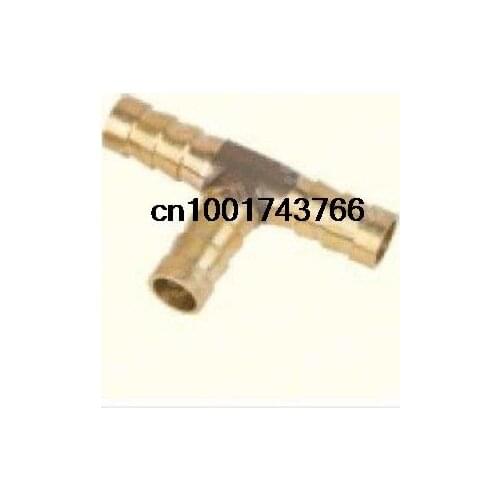 5pcs 3 ways OD12 BSP Tee House Barbed Connection Pipe Brass Coupler Adapter