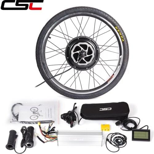 Bluetooth LCD8 Display 48V 1000W Front Motor Wheel Electric Bicycle Conversion Kit for 20 24 26 27.5 28 29 inch 700C Ebike