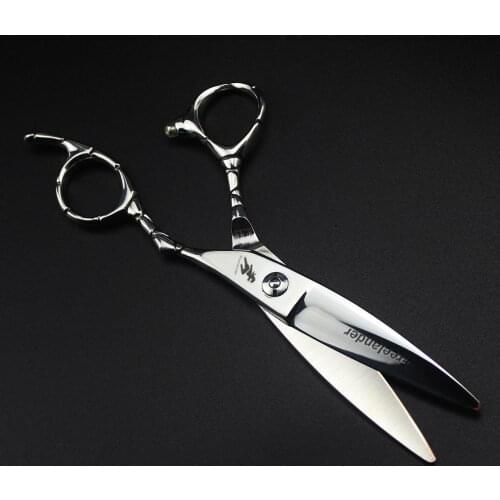Double edged Hair Scissors 6" Large sliding JP 440c Cutting Scissors Barber haircut Shears Hairdressing Scissors