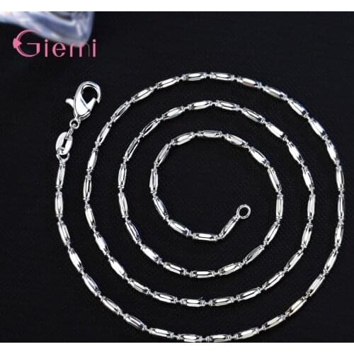 Hot Selling Fashionable Explosion Style 2mm Olive Bead Necklace Simple Clavicle Chain Simple Bracelets Necklace For Women