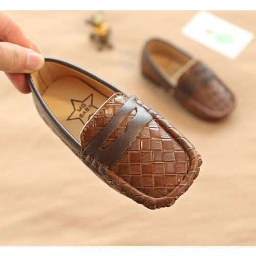 Baby Toddler Shoes 2019 New Spring Summer Children Soft PU Leather Casual Shoes Boys Loafers Girls Moccasins Shoes Size 21-30