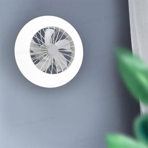 Small invisible fan chandelier bar dormitory light fitting room bathroom kitchen fresh light