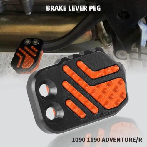 Motorbike Foot Brake Lever Pedal Enlarge Rear Brake Peg Pad Extender For 790 Adventure /S/R 690 Enduro 1290 Super Adventure