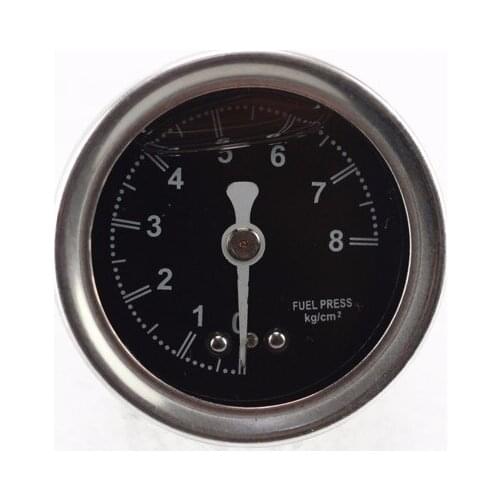 Fuel Pressure Regulator Gauge black color