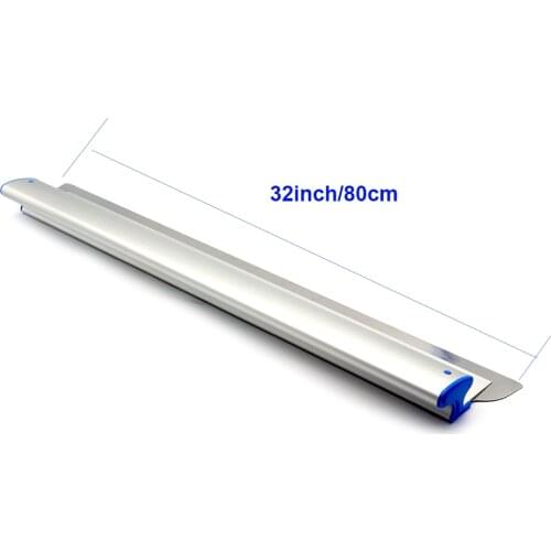24in,32inch Drywall Skimming spatulas Blade 60cm 80cm Blades Extruded Aluminum Stainless Steel Construction High-Impact End Caps