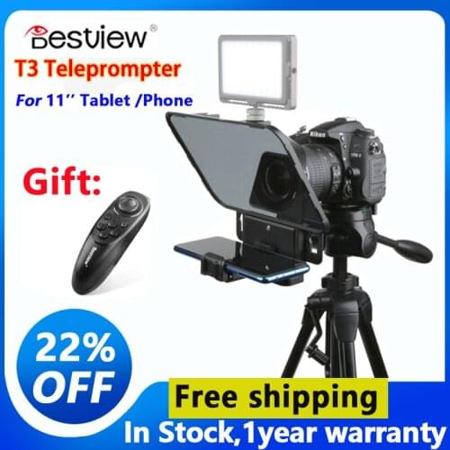 Bestview T3 T2 Besvue teleprompter Douyin live broadcast host interview outside filming anchor, recording and broadcasting