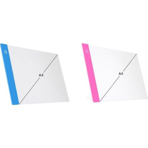A4 Three Level Dimmable Led Light Pad Drawing Board Pad Tracing Light Box Eye Protection Easier for Diamond Painting