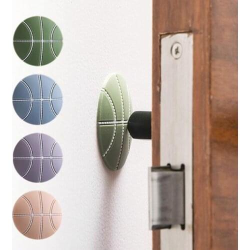 1 PC round Silicone Wall Door Crash Pad Door Handle Mute Stopper Shock& Noise Absorbers Pad Wall Floor Decorative Sticker