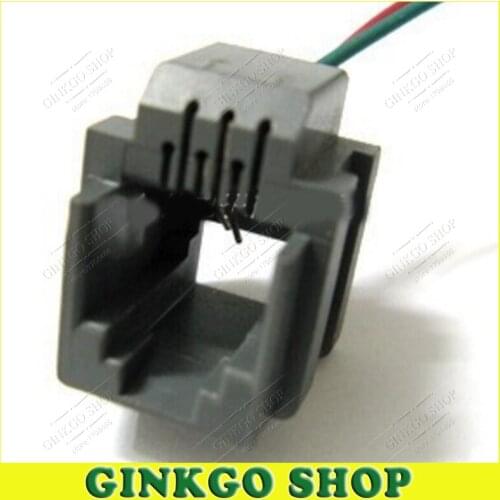 20pcs/lot 6P2C RJ11 PCB Socket Jack Telephone Adaptors Connectors 623K-6P2C Models Free Shipping