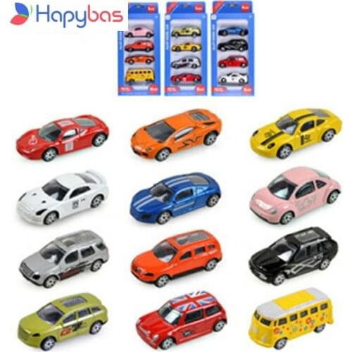 4 pcs/set Childrens toys Alloy model car Alloy model toy truck alloy car Hot toys For children birthday gift Baby toy