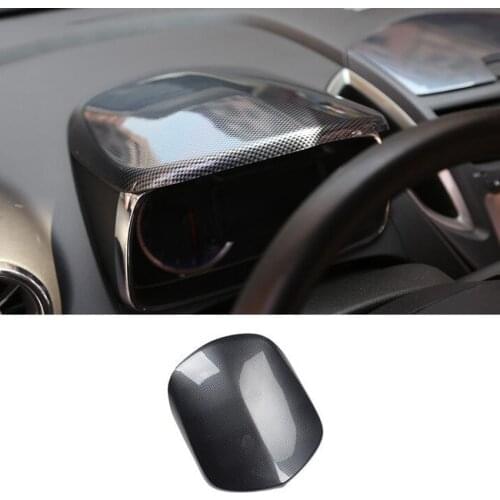 Car Instrument Cover Decoration Car-covers Styling For Chevrolet Trax 2014 2015 2016 2017 Carbon Fiber Style ABS Accessories