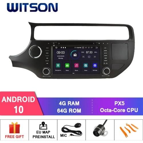 WITSON Android 10 CAR DVD GPS PLAYER FOR KIA RIO 2015 Car Multimedia Player Stereo AutoAudio GPS Navigation DVD Video