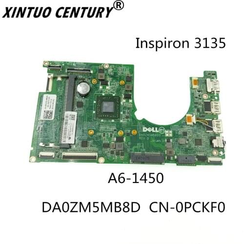 Dell Inspiron 3135 Laptop anakart A6-1450 CPU PCKF0 0PCKF0 CN-0PCKF0 DA0ZM5MB8D0