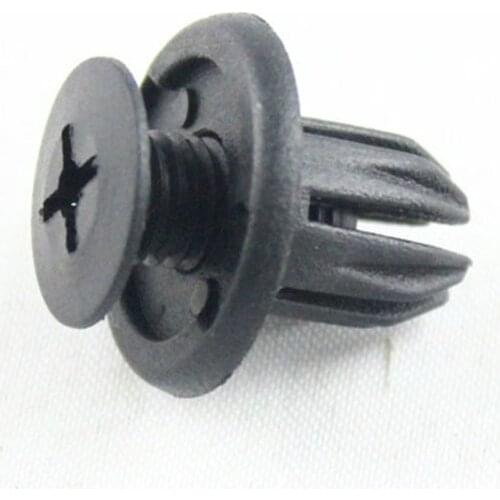 KA LI LI For Ford Honda Acura Opel Chery Car Screw Buckle Push in Bumper Retaining Clip Fastener Rivet 10mm Hole