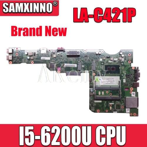 LA-C421P Laptop motherboard For Lenovo ThinkPad L560 original mainboard I5-6200U