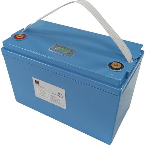 5years warranty lipo lithium-ion battery pack 12v 100ah lithium iron phosphate battery pack