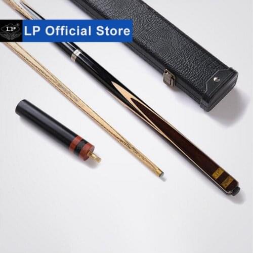 New LP Billiard Cue Handmade 3/4 Piece Snooker Cue with Case with Extension HUNTER Snooker Stick Cue 10mm Tip with Gifts 2019