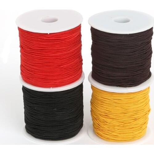 Strong Stretchy Elastic Rope/Wire/Thread 0.8/1.2/1.5mm Stretch Koord Cord For Bracelet Necklace Making DIY Jewelry Supplies