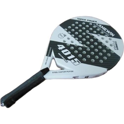 2021 Professional Full Carbon Beach Tennis Paddle Racket Soft EVA Face Tennis Raqueta With Bag For Adult
