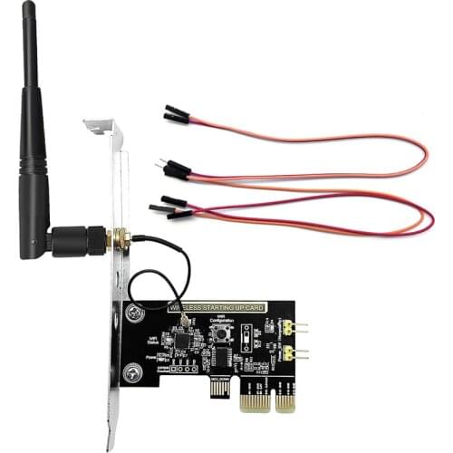 Ewelink Wireless WiFi Smart Switch Computer Remote Power Supply Controller Switch Board with Antenna