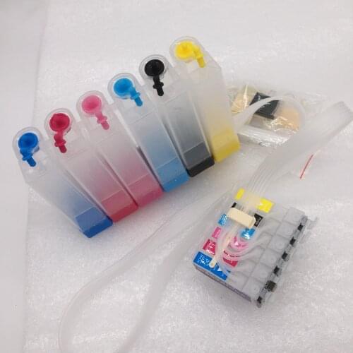 Empty CIS CISS for Epson R280 R260 R380 RX580 Artisan 50 printer printer parts