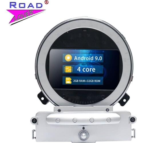 Roadlover 7 Inch Android 10 Auto GPS Navigation For BMW Mini 2007 2008 2009 2010 Car Multimedia Player Radio Stereo Video Media