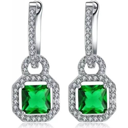 Luxury Wedding Drop Earrings for Women Geometric Statement Earring female 2019 Fashion Modern Jewelry hanging kolczyki oorbellen