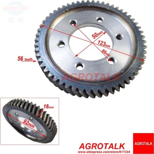 The high pressure fuel pump gear for Quanchai QC485 / QC490T,please check the dimenssions firstly, part number