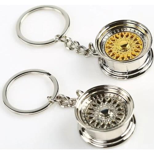 3D BBS wheel hub keychain wheel rim key chain key holder high quality portachiavi chaveiro llaveros hombre