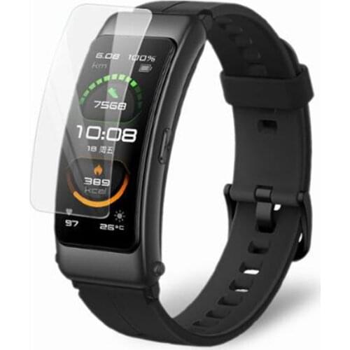 5pcs Soft TPU Clear Smartband Protective Film For Huawei TalkBand Talk Band B6 Smart Bracelet Wristband Screen Protector Cover