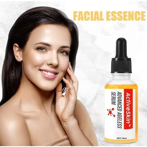 ActiveSkin Advanced Ageless Serum Anti Wrinkle Remove Care Dark Spots Anti-aging Whitening Face Serum Skin Essence R4E1