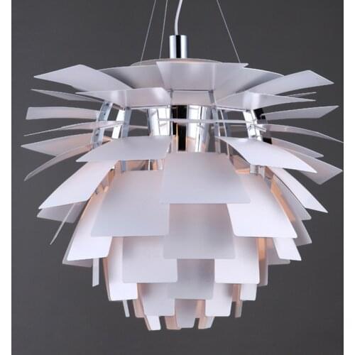 Aluminum Pine Cone Pendant Lamp Nordic Modern Pendant Light Dining Room Suspension Designer Lamp Bedroom Hanging Lights Lighting