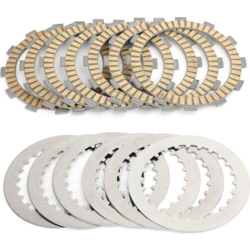 Areyourshop for Honda CR125R CR 125 R 1986-1999 1998 1997 1996 1995 1994 Clutch Kit Steel & Friction Plates 22321-KA3-710