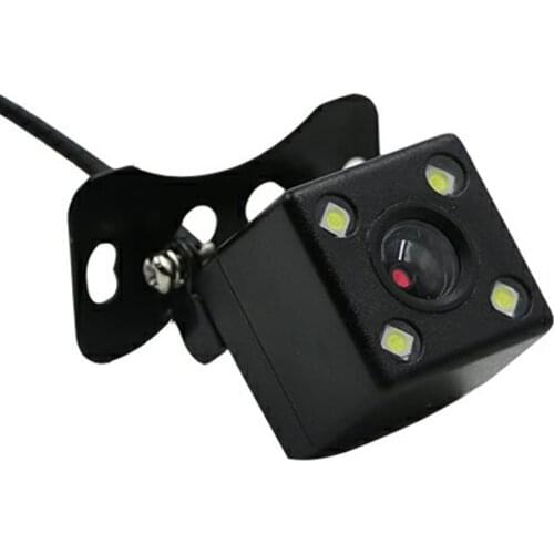 Car Rear View Camera Backup Reverse Camera High Definition 4 LED Night Vision Parking Camera 170 degree Wide Angle