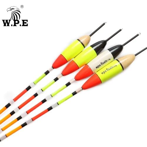 W.P.E Brand 5pcs/lot New Fishing Float Barguzinsky Fir Float Size 5g/6g/7g/8g Carp Fishing 28.5cm-30.5cm Fishing Tackle Vertical