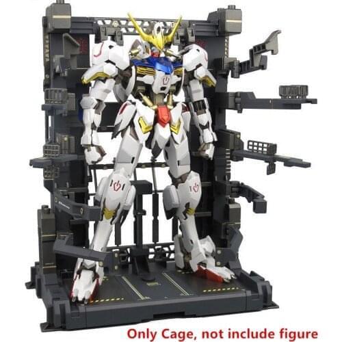 BW MS Cage Base for Bandai 1/100 MG RE TV Gundam Unicorn Strike Freedom etc 3 color choice DB038