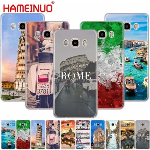 HAMEINUO italy rome pisa tower cover phone case for Samsung Galaxy J1 J2 J3 J5 J7 MINI ACE 2016 2015 prime