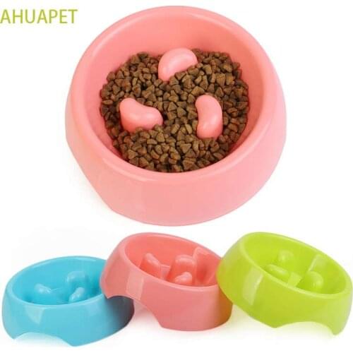 Slow Feeder For Dogs Interactive Pet Feeder Dish Anti Choke Dog Bowl Puppy Cat Healthy Diet Dish Jungle Design Durable Plastic E