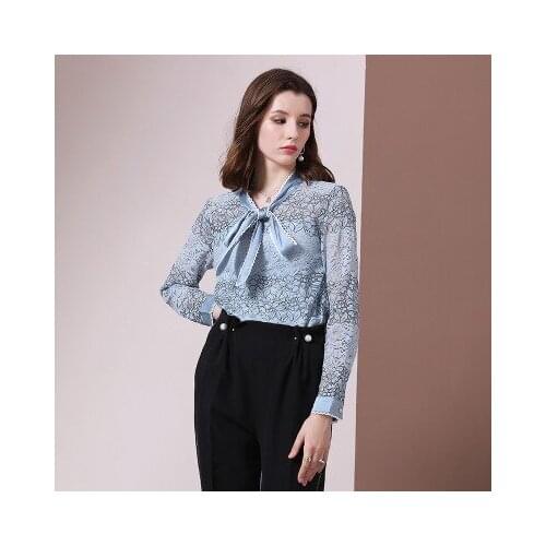 Meileiya Blouses With Tie