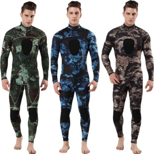 Diving suit neoprene 3mm one piece scuba diving suit SCR men pesca diving spearfishing wetsuit surf snorkel swimsuit Split Suits