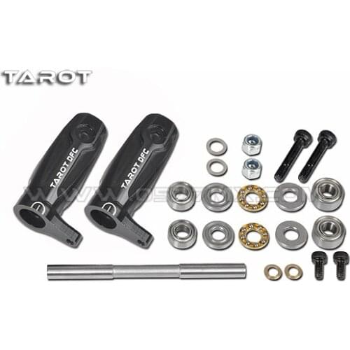 450 PRO New Main Grip (using Large Bearing) TL48010 Black / Silver