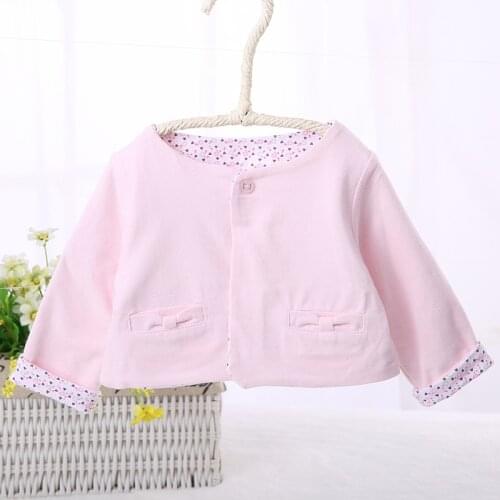 Autumn/Spring Blouse New Arrival Clothing For Newborn Baby Girls shrug Autumn Kids Outerwear Party Dress Cover Up Tops Coat