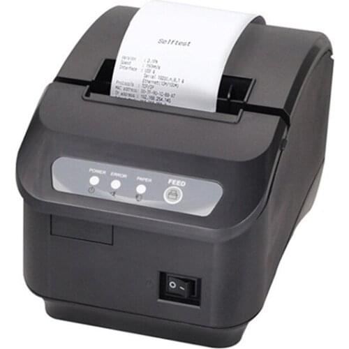 Q200II Restaurant Retail Cash Register Small Ticket USB Network Serial Port 80mm Thermal Receipt Printer Automatic Paper Cutting