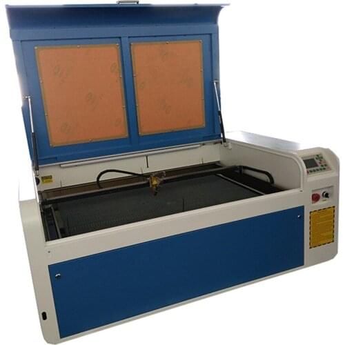 Free Shipping 6090 Ruida system Glass engraving machine for sale 60W 80W 90W 100W mini laser cutter JIN ZHI YIN