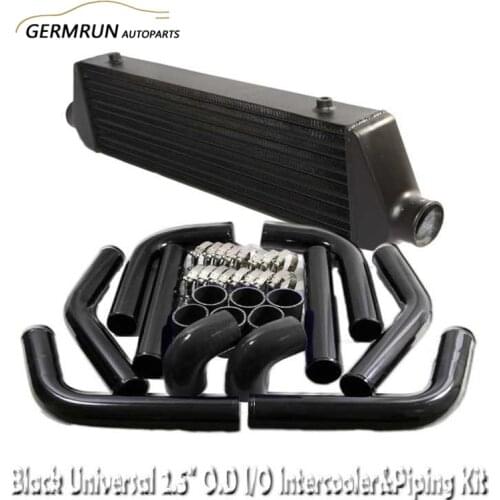 UNIVERSAL INTERCOOLER+PIPING KITS 27x7x2.5 2.5"